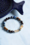 Certified Leo Bracelet – Citrine and Lapis Combination - 2