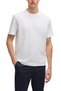 Regular Fit Unisex Basic Unprinted T-Shirt Short Sleeve Crew Neck 100% Cotton White Basic T-Shirt - 2