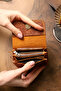 Briddle Wrist Strap Genuine Leather Handcrafted Stylish Women's Wallet.Birthday&Mother'S&Valentine's Day Gift - 3