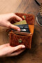 Briddle Wrist Strap Genuine Leather Handcrafted Stylish Women's Wallet.Birthday&Mother'S&Valentine's Day Gift - 4