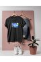 Oversize Starry Night Painting Designed Unisex T-Shirt