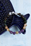 Certified Amethyst, Citrine and Garnet Scorpio Natural Stone Bracelet - 3