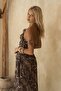 Sulliven Ruffle Detail Mink Crop Pants Set - 3