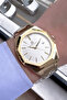 Special Boxed 5 Atm Water Resistant Men's Wristwatch Gold Color Steel Band Bme2023C1 - 4