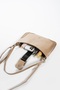 retro high-end stitched beget hand and shoulder bag - 4