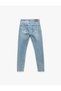Regular Waist Cotton Skinny Fit Jean Pants by Michael Jean - 5