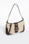 retro high-end stitched beget hand and shoulder bag