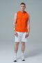 Pure Comfort - Orange Relaxed Fit Hooded Men's Sports Tank Top - 5