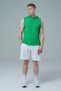 Pure Comfort - Green Relaxed Fit Hooded Men's Sports Tank Top - 6