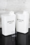 Set of 2 3000ml Detergent Dispenser Set with Lid Scale Colorful Whites Transparent Label Detergent Box Set - 4