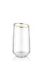 Gina Gold Soft Drink Glass Set of 6 - 8