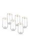 Gina Gold Soft Drink Glass Set of 6 - 5