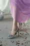 Vilda Stone-Detail Beige Heeled Shoes - 4
