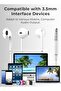 3.5mm Wired In-ear Headphones W/ Mic, Stereo Sound, Universal For Ios, Android, Ps4/5, Mac & More. - 7