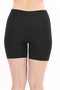 Women's Laser Cut Recovery No Trace High Waist Black Boxer - 3