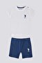 Rebel Chic Off-White Baby T-shirt Set