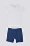 Rebel Chic Off-White Baby T-shirt Set - 4