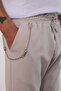 Gray Lightweight Loose Cut Seasonal Jogger Pants - 5