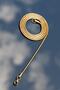 Steel Italian Round Snake Necklace 3 mm Gold Color |   No Tarnish, Unisex, 2 Years Warranty