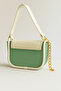 Women's Gold Chain Detailed Detachable Strap Mini Shoulder Bag - 3