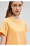 Orange Basic T-Shirt Crop / Short Cut 168220 -84617 - 4