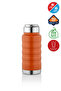 400 ml Orange Stainless Steel Thermos – for Water, Soft Drinks, Tea |   Camping, School, Picnic, Serving & Catering
