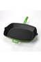 26x32cm Rectangular Grill - Iron Solid and Handle Pan - 3