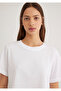 White Crop Basic T-Shirt Crop / Short Cut 1613072 -620 - 6
