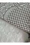 طقم غطاء سرير مبطن من ديلوكس أريانا باللون البني - 7