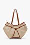 Large Tote Bag Beige & Tan Niesha Allure - 4