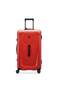 Voyages 73cm Hardcase 4 Double Wheel Check-in Luggage Trunk Trolley Silver