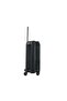 Logic 64cm 4 Double Wheel Expandable Check-in Luggage Trolley Black - 2