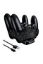 Dreamgear Dual Charge Dock For Ps4 – Led Controller Charger, Slides In, Usb Power & Adapter - 5