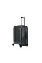 Logic 64cm 4 Double Wheel Expandable Check-in Luggage Trolley Black - 5