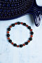 Certified Agate, Obsidian and Hematite Natural Stone Bracelet - 4