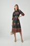 Green Floral Dress - 3