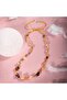 Aries Natural Stone Natural Macrame Necklace-amethyst-granate Lal-sun T-jasper-pink K-citrine-aventurine - 3