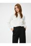 Magnificent Collar Shirt Long Sleeve Fabric Detailed