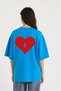Unisex Women's Men's the Key to Couple Lover T-Shirt Set of 2 Blue - 5