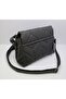 Gray Color Chain Detail Hand and Shoulder Bag - 5