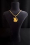 Wolf Head Cobra Chain Gold Steel Necklace | Kudret Series - 4