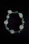 Pink quartz and aventurine natural stone bracelet | ida series - 3