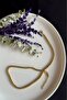 Square Model Choker Gold Steel Chain Necklace| Choker Series - 4