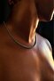 Burgu model choker steel chain necklace | choker series - 3