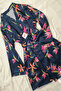 Floral Nightgown and Dressing Gown Set