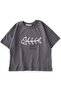 Fish Embroidered T-shirt 2-8 Years Gray