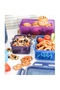 Eco-Friendly 1.2L Airtight Squared Food Container - 4