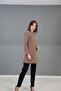 O-Neck Long Sleeve Blouse-Coffee - 6