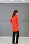 O-Neck Long Sleeve Blouse-Orange - 5