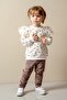 Baby Girl Velvet Comfortable Two-Piece Set - 2